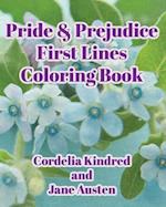 Pride & Prejudice First Lines Coloring Book 