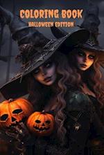 Coloring book - Halloween edition: Halloween edition 