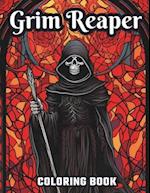 Large Print Grim Reaper Coloring Book