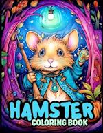 Hamster Coloring Book: Cute Hamster Coloring Pages With Forest Illustrations To Color & Relax 