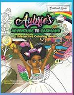 Aubrie's Adventure to Cashland Interactive Coloring Book 