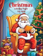 Christmas: Coloring Pages for Kids 