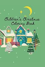 Childrens' Christmas Coloring Book 