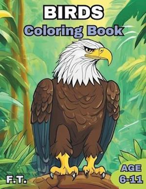 BIRDS COLORING BOOK