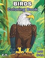 BIRDS COLORING BOOK 