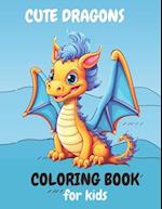 Cute dragons coloring book for kids