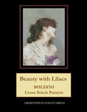 Beauty with Lilacs: Boldini Cross Stitch Pattern