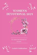 Women's Devotional 2024: 52-week devotional for women 