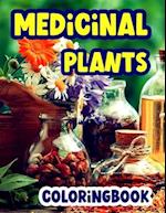 Medicinal Plants Coloring Book 