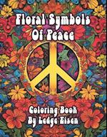 Floral Symbols Of Peace Coloring Book 