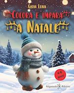 Colora e impara a Natale