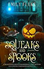 Squeaks and Spooks: A Bewitcher's Beach Paranormal Cozy Mystery Halloween Companion Novelette 