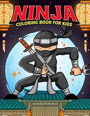 Ninja Coloring Book for Kid: Boy coloring books