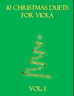 10 Christmas Duets for Viola: Volume 1 