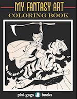 My Fantasy Art Coloring Book 
