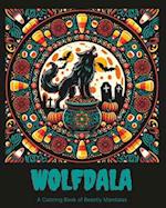 Wolfdala: A Coloring Book of Beastly Mandalas 