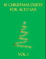 10 Christmas Duets for Alto Sax: Volume 1 