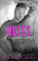 Notes of Unspoken Words: An MMM Rockstar Romance 