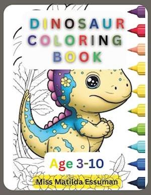 Dinosaur Coloring Book: My Dinosaur Pen House