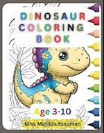 Dinosaur Coloring Book: My Dinosaur Pen House 