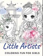 Little Artists: Coloring Fun for Girls 