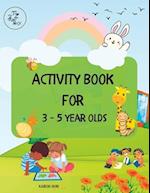 Activity Book For 3-5 Year Olds