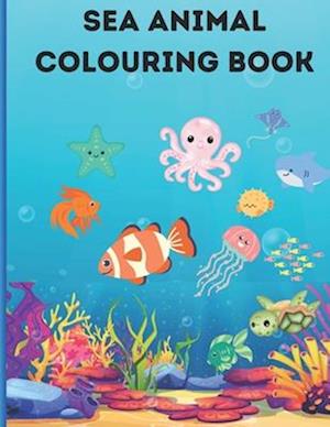 Sea Animal Coloring book: Ocean Discovery