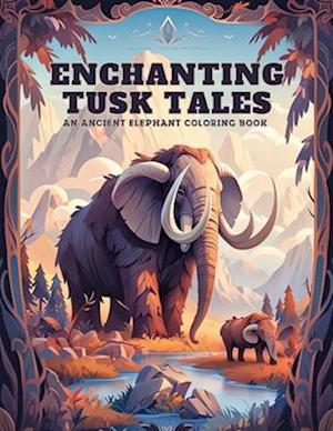 Enchanting Tusk Tales: An Ancient Elephant Coloring Book: Embark on a Colorful Journey with 50 Intricate Illustrations and Captivating Quotes