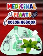 Medicinal Plants Coloring Book 
