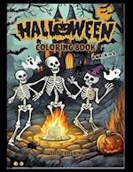 HALLOWEEN COLORING BOOK FOR KIDS: Where Imagination Meets Spooktacular Fun | Color the Creatures Of All Saints' Night | Ghosts, Pumpkins, Zombies, Vam