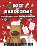 Swiateczny zeszyt cwiczen dla dzieci, wydanie polskie: Unwrap The Joy Of Learning ! 