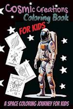 Cosmic Creations: A Space Coloring Journey for Kids 