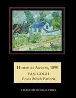 House at Auvers, 1890: Van Gogh Cross Stitch Pattern 