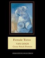Female Torso : Van Gogh Cross Stitch Pattern 
