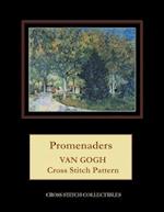 Promenaders : Van Gogh Cross Stitch Pattern 