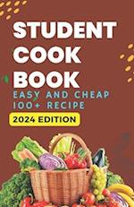 Student Cookbook : easy and cheap 100+ recipe 