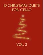 10 Christmas Duets for Cello: Volume 2 