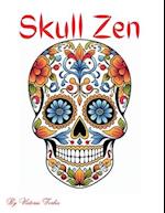 Skull Zen: Calm Your Mind Through Coloring 