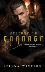 Welcome to Carnage: A Dark Romance Halloween Novella 