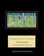 Undergrowth with Two Figures : Van Gogh Cross Stitch Pattern 