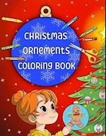 Christmas Ornements Coloring Book 