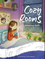 Cozy Rooms: Coloring book 