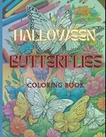 Halloween Butterflies Coloring book