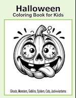 Halloween Coloring Book for Kids 