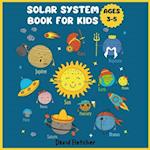 Solar System Book for Kids Ages 3-5: 8 Little Planets Book for Preschool and Kindergarten 