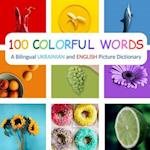 100 Colorful Words: A Bilingual Ukrainian and English Picture Dictionary 