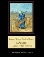 Peasant Woman Binding Sheaves : Van Gogh Cross Stitch Pattern 