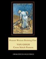 Peasant Woman Bruising Flax : Van Gogh Cross Stitch Pattern 