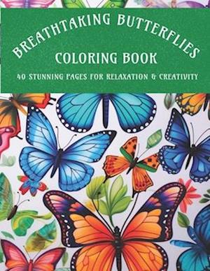 Breathtaking Butterfly Coloring Book