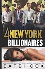 4 New York Billionaires: Age gap Daddy's Military Friends Reverse Harem Romance Collection 1 